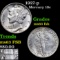 1927-p Mercury Dime 10c Grades Select Unc FSB