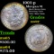 1902-p Morgan Dollar $1 Grades Choice+ Unc