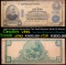 1902 $5 National Bank Note The Forth National Bank Of Atlanta Grades vf+