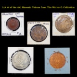 Lot #8 of the 450 Masonic Tokens from The Walter O. Collection