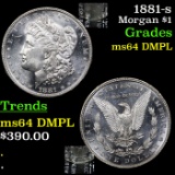 1881-s Morgan Dollar $1 Grades Choice Unc DMPL