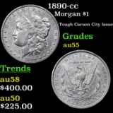 1890-cc Morgan Dollar $1 Grades Choice AU