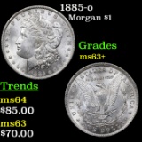 1885-o Morgan Dollar $1 Grades Select+ Unc