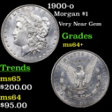 1900-o Morgan Dollar $1 Grades Choice+ Unc