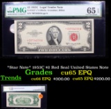 *Star Note* 1953C $2 Red Seal United States Note Graded cu65 EPQ By PMG