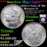 ***Auction Highlight*** 1890-o Vam 1F R6 Morgan Dollar $1 Graded Choice+ Unc By USCG (fc)