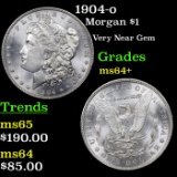 1904-o Morgan Dollar $1 Grades Choice+ Unc