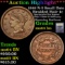 ***Auction Highlight*** 1846 N-3 Small date Braided Hair Large Cent 1c Graded Choice Unc BN By USCG