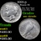 1921-p Peace Dollar $1 Grades Unc Details