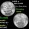 1885-p Morgan Dollar $1 Grades Choice+ Unc