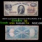 1880 $1 Legal Tender, Signatures of Bruce/Gilifan Fr-29 Grades