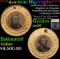 *Highlight OF ENTIRE AUCTION* 1860 Herschel Johnson, Stephen A. Douglas Presidential ferrotype campa