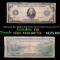 1914 Large Size $10 Blue Seal Federal Reserve Note (Atlanta, GA) 6-F Grades