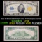 1934A $10 Silver Certificate North Africa WWII Emergency Currency Grades vf