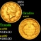 1851 Gold Dollar $1 Grades Choice AU