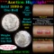 ***Auction Highlight***  Full solid date 1898-o Uncirculated Morgan silver dollar roll, 20 coins (fc