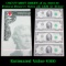 UNCUT MINT SHEET of 4x 2003 $2 Federal Reserve Notes All GEM Or Better Grades