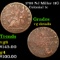 1788 NJ Miller 11G Colonial Cent 1c Grades vg details