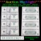 ***Auction Highlight*** UNCUT MINT SHEET of 4x **Star Notes** 2003 $10 Federal Reserve Notes All GEM