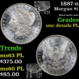 1887-o Morgan Dollar $1 Grades Unc Details PL