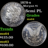 1878-s Morgan Dollar $1 Grades Choice Unc