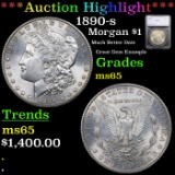 ***Auction Highlight*** 1890-s Morgan Dollar $1 Graded ms65 By SEGS (fc)