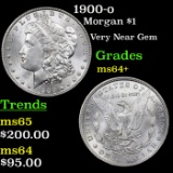 1900-o Morgan Dollar $1 Grades Choice+ Unc