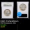 ANACS 1893 Columbian Old Commem Half Dollar 50c Graded au53 By ANACS