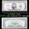 **Star Note** 1953 $5 Red Seal United State Note Grades vf++