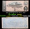 1864 $5 Confederate Note, T-69 Grades Choice AU
