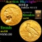 ***Auction Highlight*** 1928-p Gold Indian Quarter Eagle $2 1/2 Graded Choice AU/BU Slider By USCG (