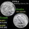 1936-p Walking Liberty Half Dollar 50c Grades Unc Details