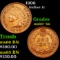 1906 Indian Cent 1c Grades GEM+ Unc BN
