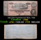 1864 $10 Confederate Note, T-68 Grades vf++