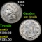 1868 Three Cent Copper Nickel 3cn Grades Unc Details