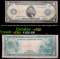 1914 $5 Large Size Blue Seal Federal Reserve Note, Minneapolis Minnesota 9-I Grades vf, very fine
