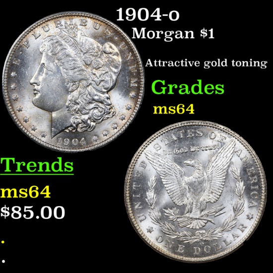 1904-o Morgan Dollar $1 Grades Choice Unc