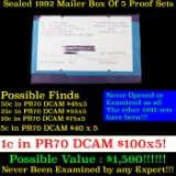 ***Auction Highlight*** Original sealed box 5- 1992 United States Mint Proof Sets (fc)