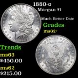 1880-o Morgan Dollar $1 Grades Select Unc