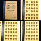 Near Complete Lincoln Cent book 1909-1940 97 coins