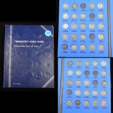 Near Complete Mercury Dime Book 1916-1936 43 coins