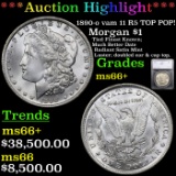 *Highlight Of Entire Auction* 1890-o vam 11 R5 TOP POP! Morgan Dollar $1 Graded ms66+ By SEGS (fc)