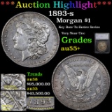 ***Auction Highlight*** 1893-s Morgan Dollar $1 Graded au55+ By SEGS (fc)