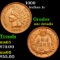 1909 Indian Cent 1c Grades Unc Details