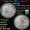 ***Auction Highlight*** 1861-p Seated Liberty Quarter 25c Graded Choice+ Unc By USCG (fc)