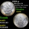 1886-p Morgan Dollar $1 Grades Choice+ Unc