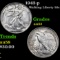 1943-p Walking Liberty Half Dollar 50c Grades Select AU