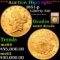 ***Auction Highlight*** 1851-p Gold Liberty Double Eagle $20 Graded ms64 details By SEGS (fc)