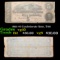 1864 $5 Confederate Note, T-69 Grades vg+