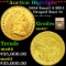 ***Auction Highlight*** 1804 Small 8 BD-1 Gold Draped Bust $5 Half Eagle Graded ms63+ By SEGS (fc)